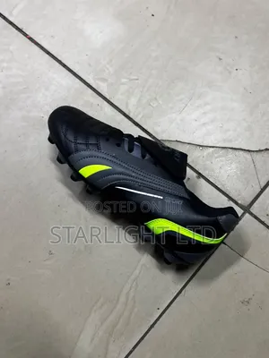 Black Green Football Cleats 37-45