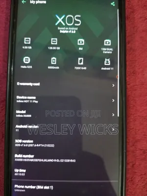 Infinix Hot 11 Play 128 GB