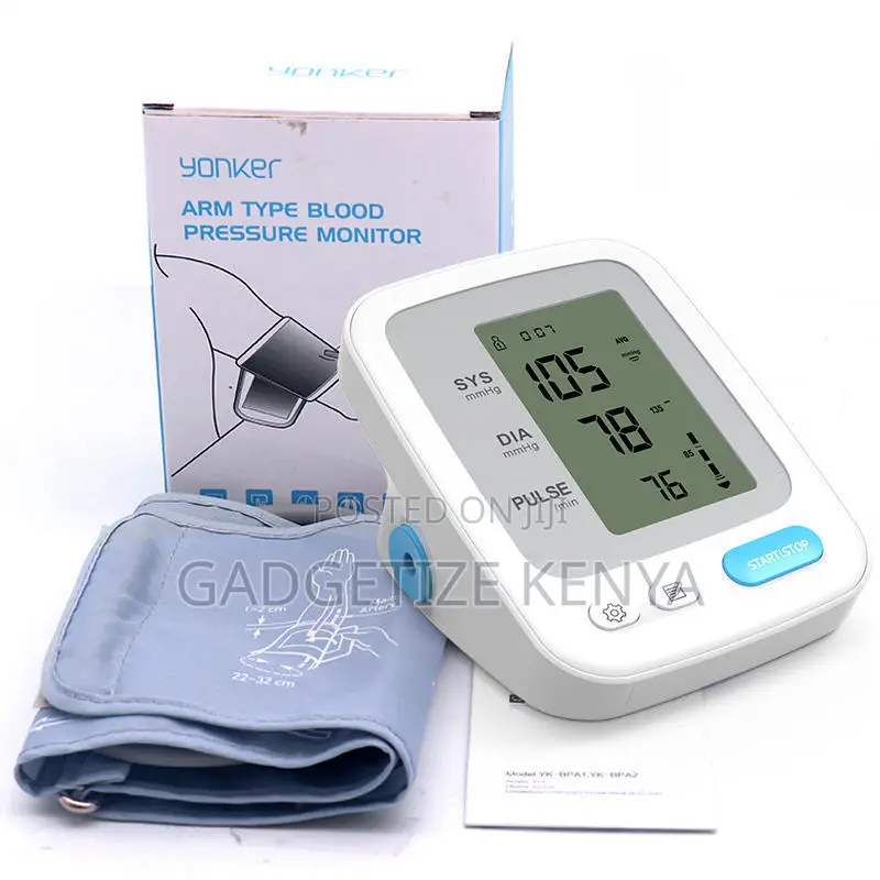 Cuff Arm Tensiometer Sphygmomanometer Blood Pressure Monitor