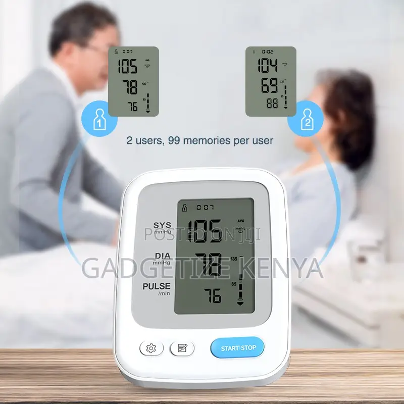Cuff Arm Tensiometer Sphygmomanometer Blood Pressure Monitor