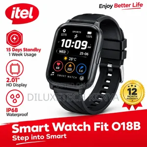 Isw 018B Itel Smart Watch Bluetooth Calling, IP 68 Water Proof