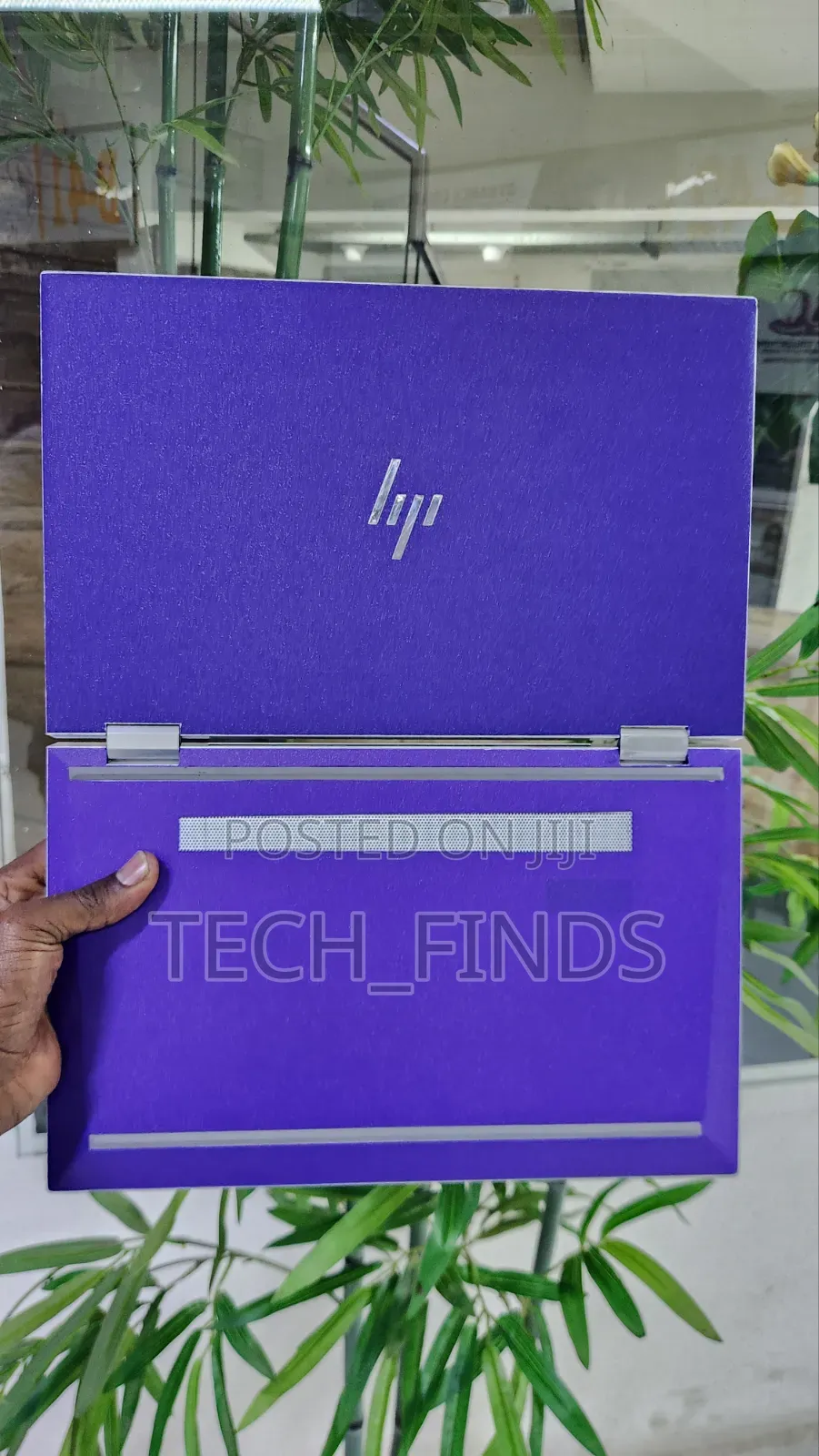 Purple Textured Decorative Laptop Skin