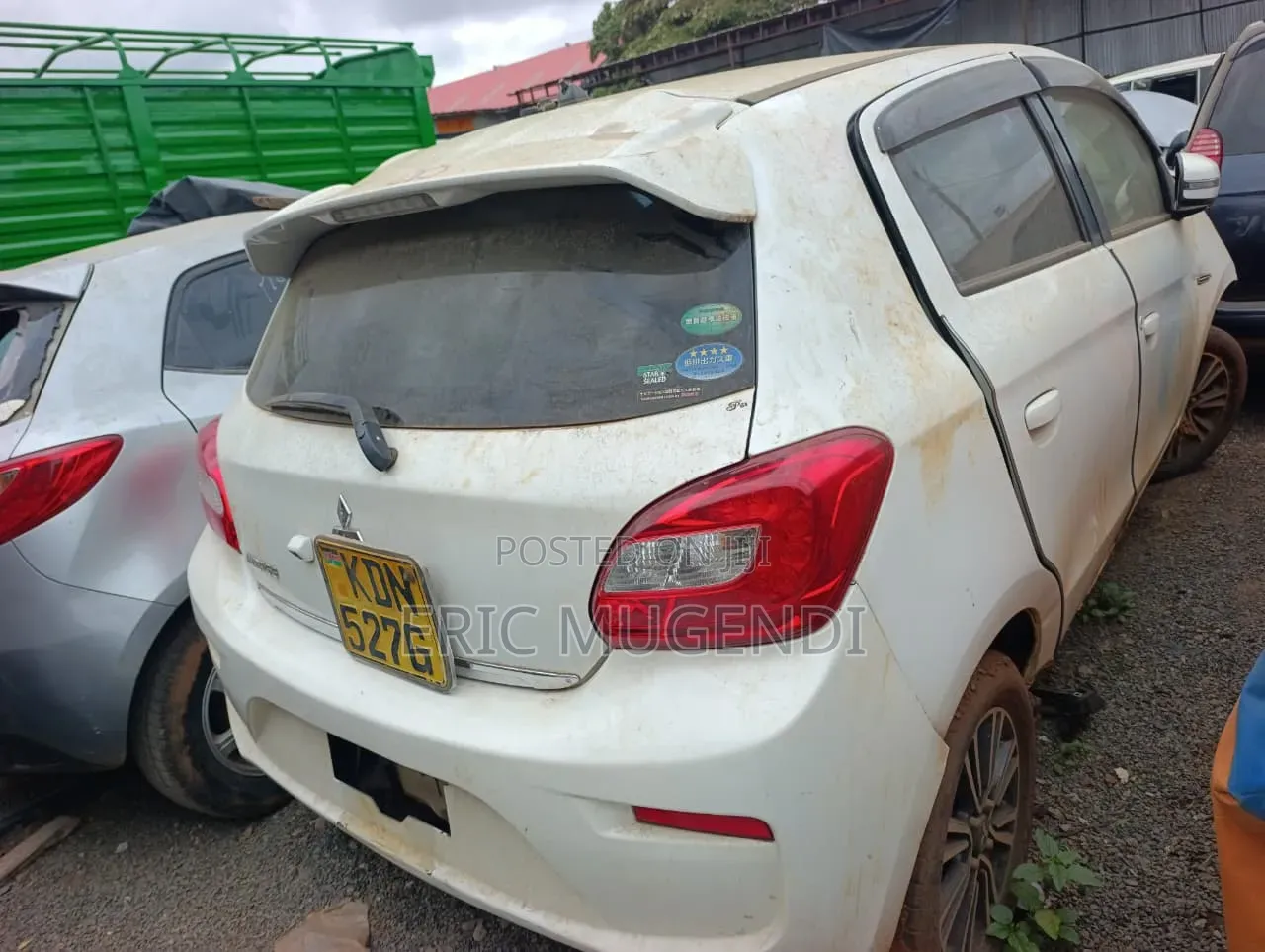 Mitsubishi Mirage 2016 White
