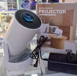 HY300 Smart Mini Projector – Portable Rechargeable LED Projector