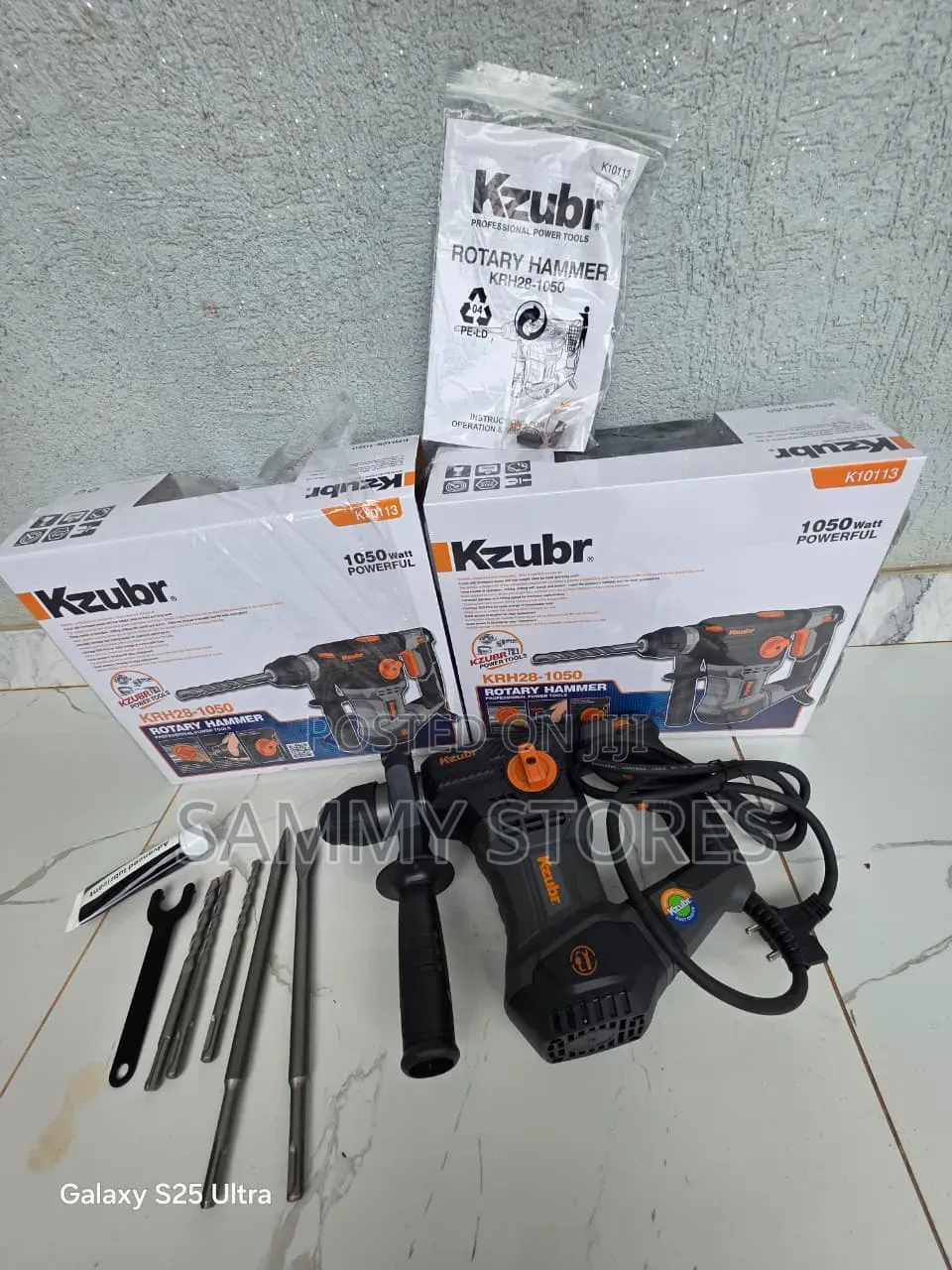 Power
KZUBR 1050W Electric Rotary Hammer Drill for Construction
