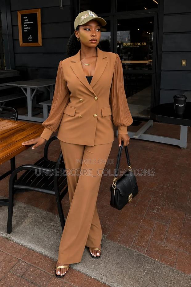 Classy Ladies Double Breast Suits - thumbnail 2