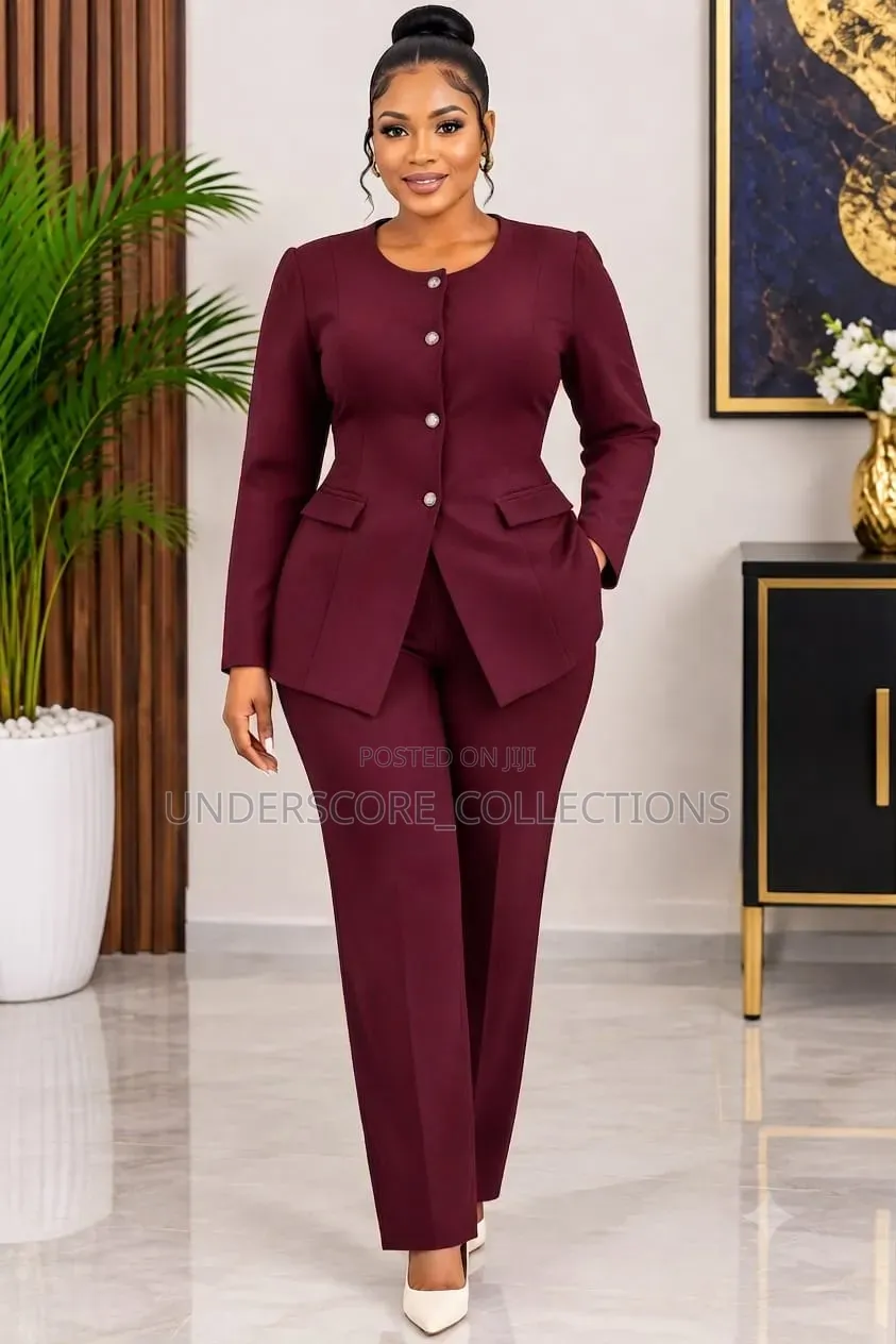 Ladies Semi-Casual Trouser Suits