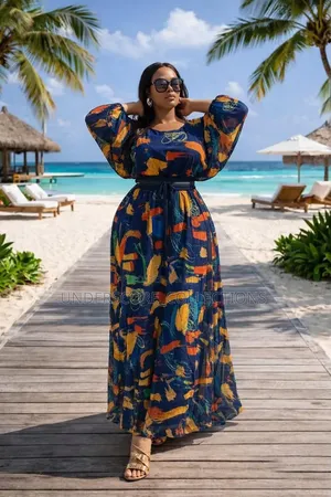 Ladies Multi Coloured Two Piece Skirt Suit