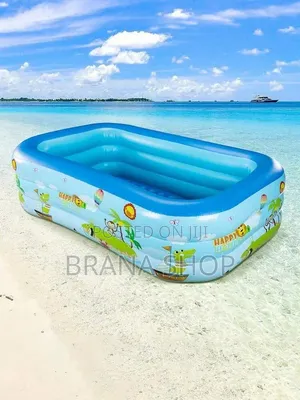 **210CM Family Inflatable Pool – Outdoor Swimming Water Fun **