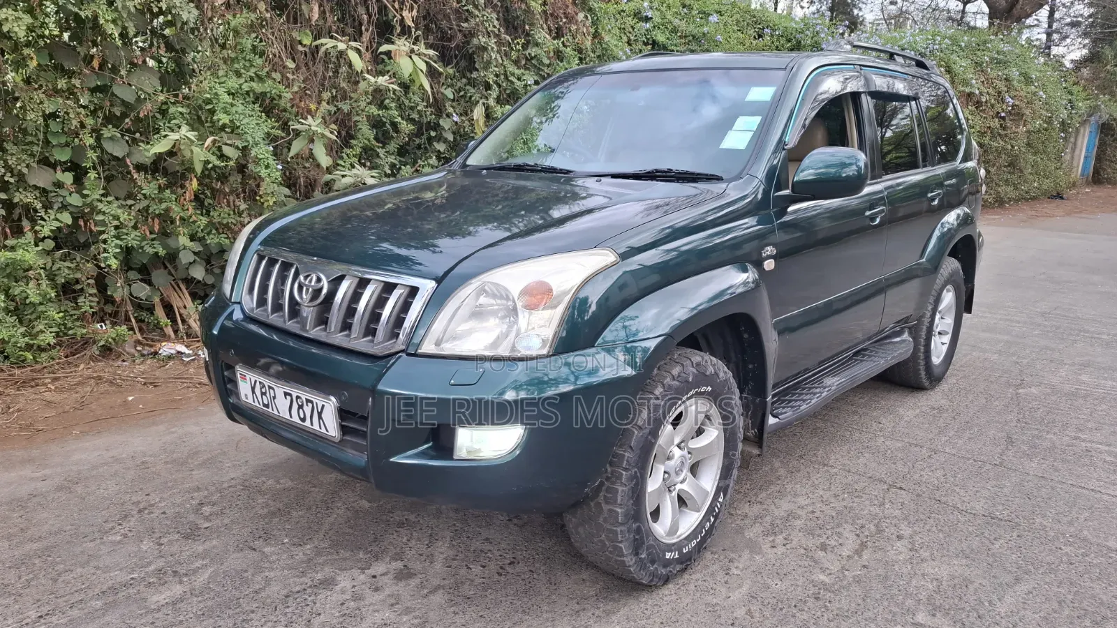 Toyota Land Cruiser Prado 3.0 D-4D 5dr 2007 Green
