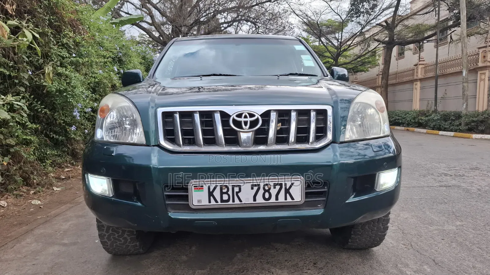 Toyota Land Cruiser Prado 3.0 D-4D 5dr 2007 Green
