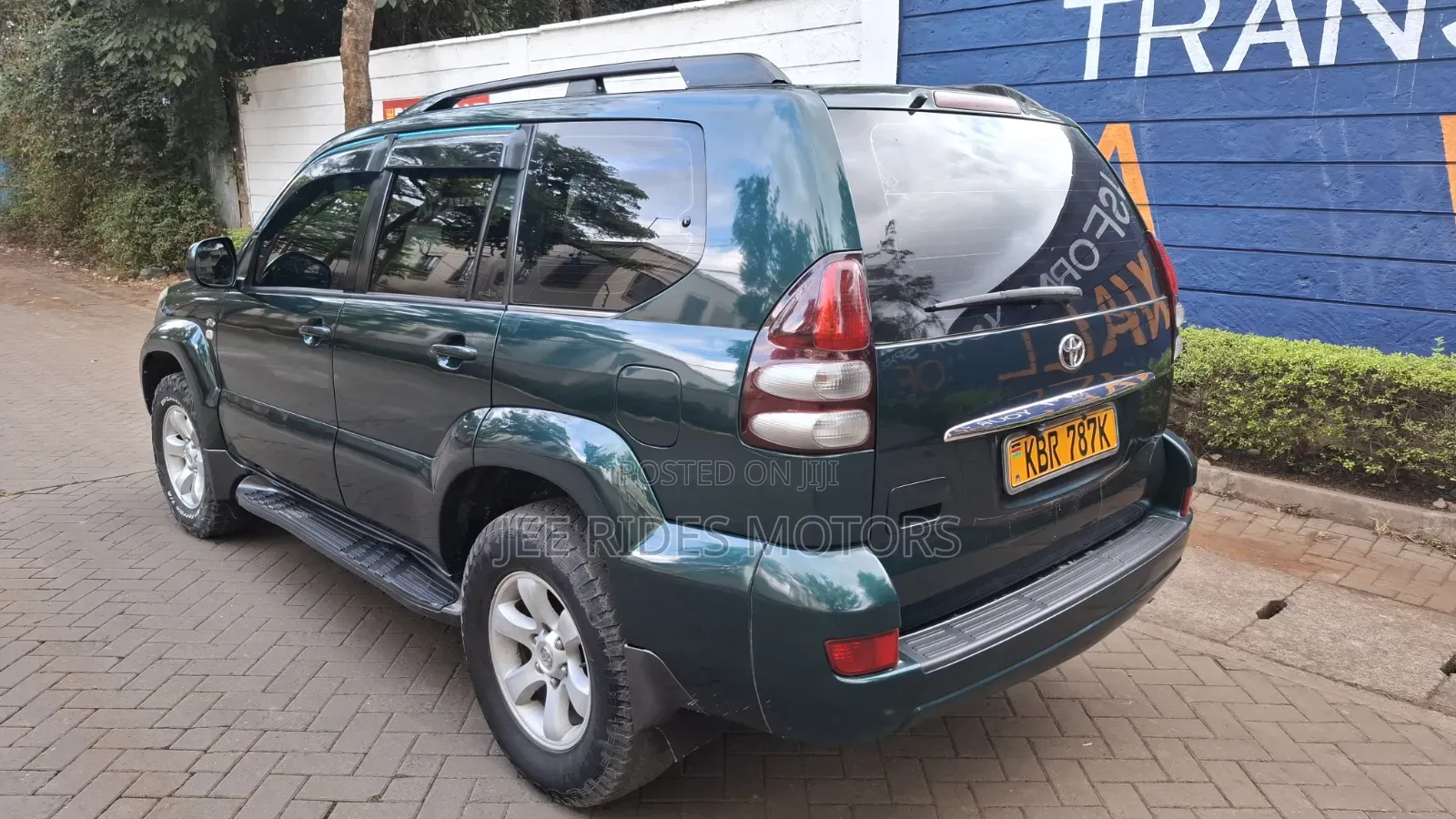 Toyota Land Cruiser Prado 3.0 D-4D 5dr 2007 Green