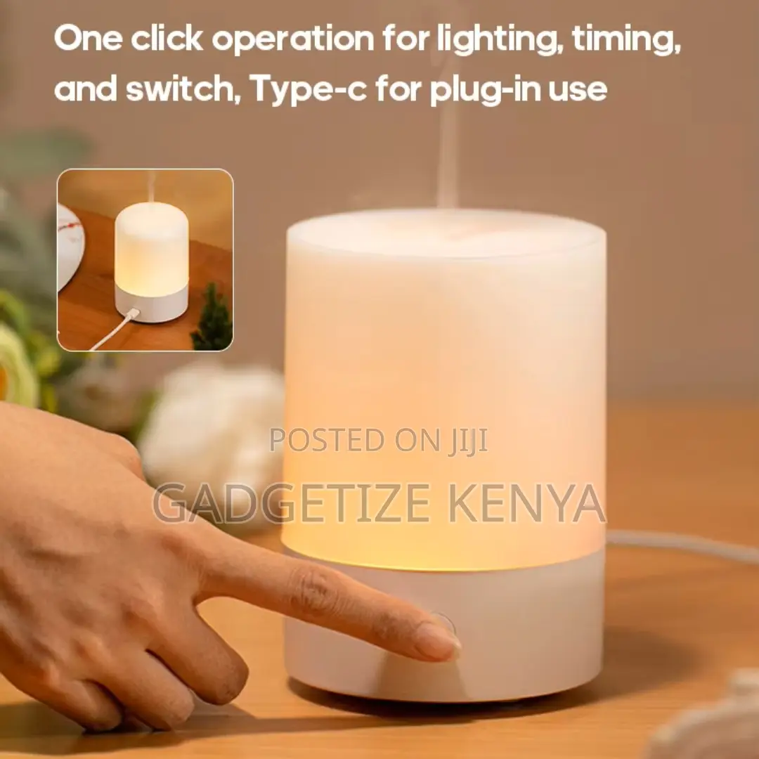 120ml Colorful Essential Oil White Base Diffuser