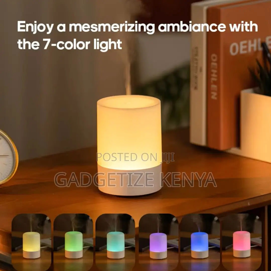 120ml Colorful Essential Oil White Base Diffuser