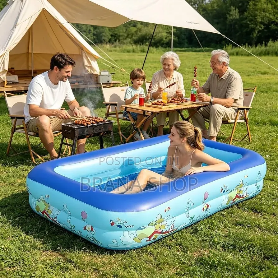 Large 310CM Inflatable Swimming Pool – Family Outdoor Water Fun 