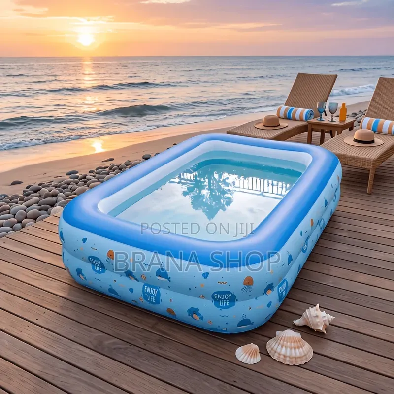 310CM Portable Inflatable Swimming Pool – Large Garden Water Activity