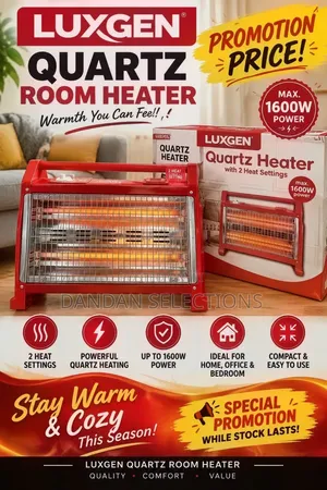 Luxgen Quartz Room Heater