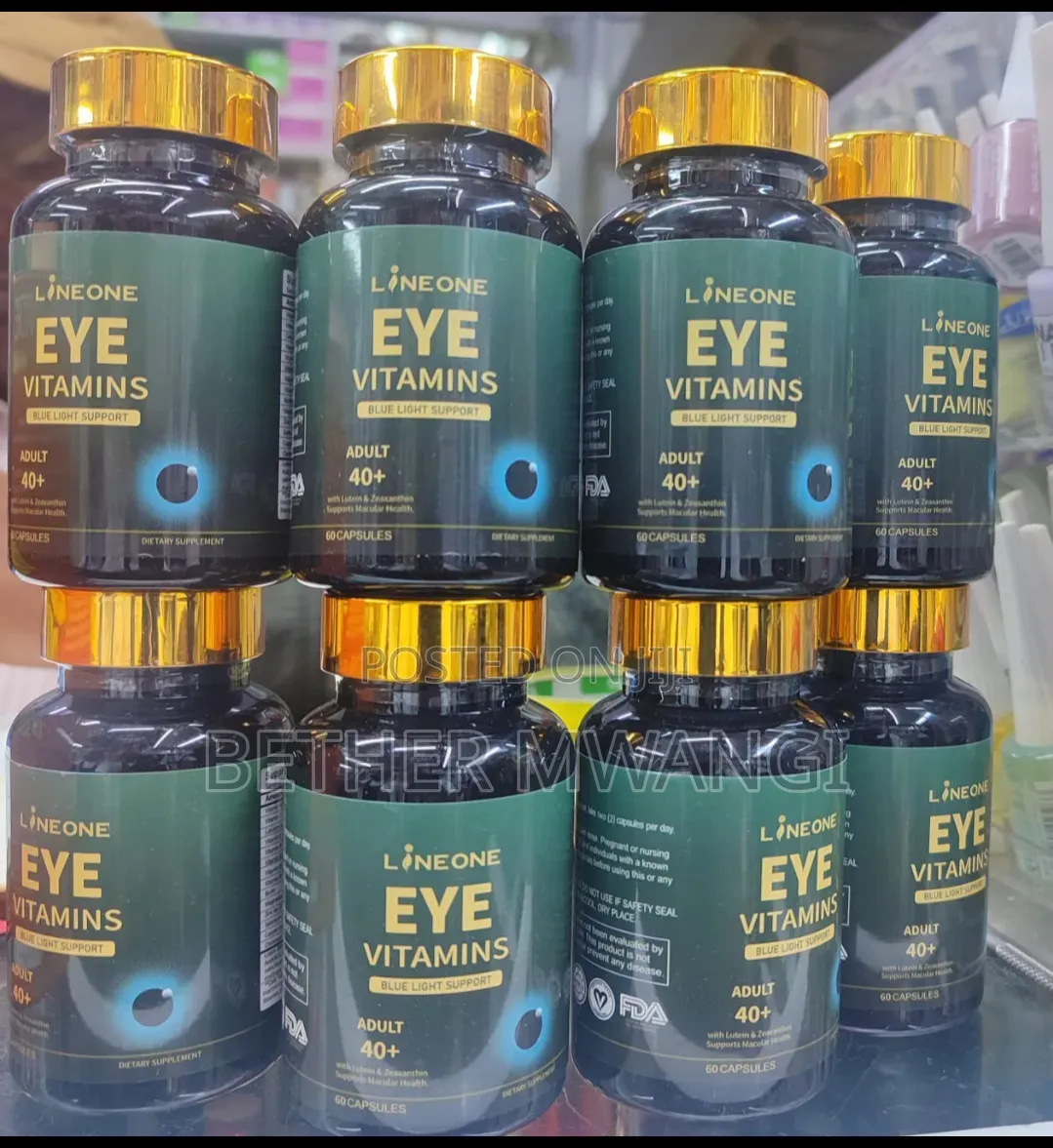 Line One Eye Vitamins – Blue Light Macular Support in Kenya