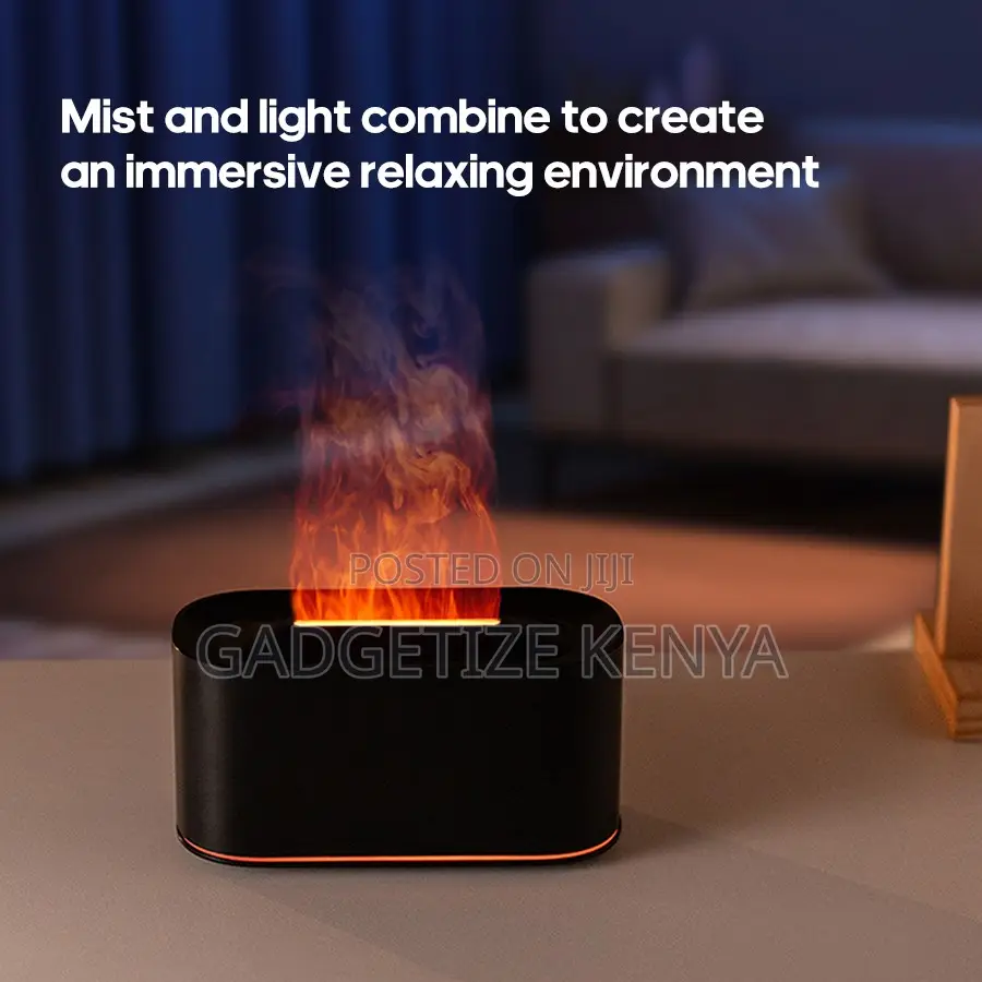220ml Multicolor Flame Aromatherapy Diffuser