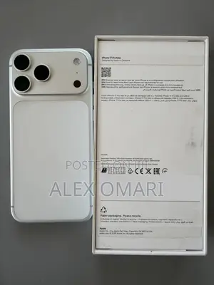 New Apple iPhone 17 Pro Max 256 GB White