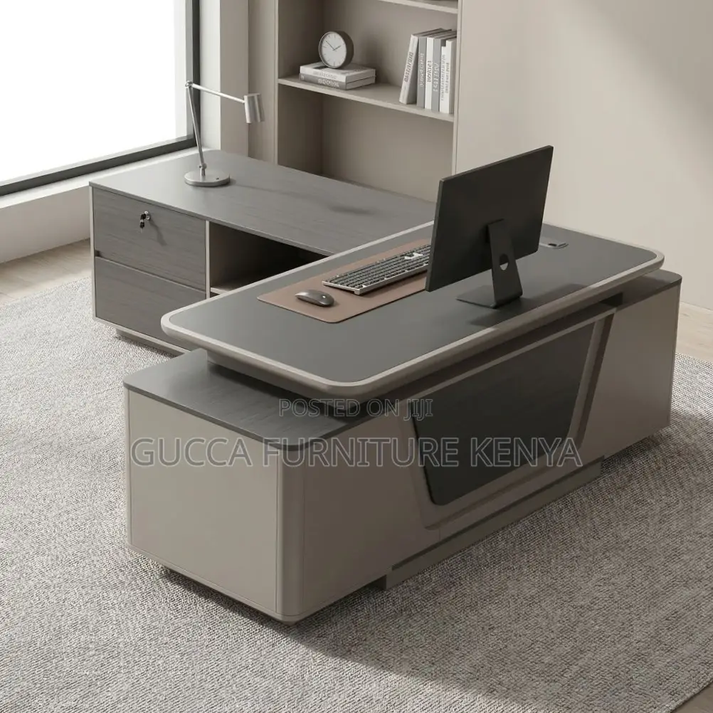 Imported CEO's L-Shaped Table-2.4m