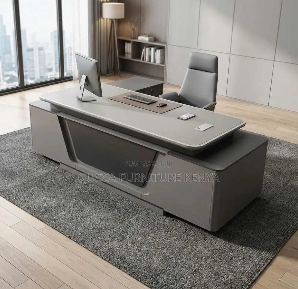 Imported CEO's L-Shaped Table-2.4m