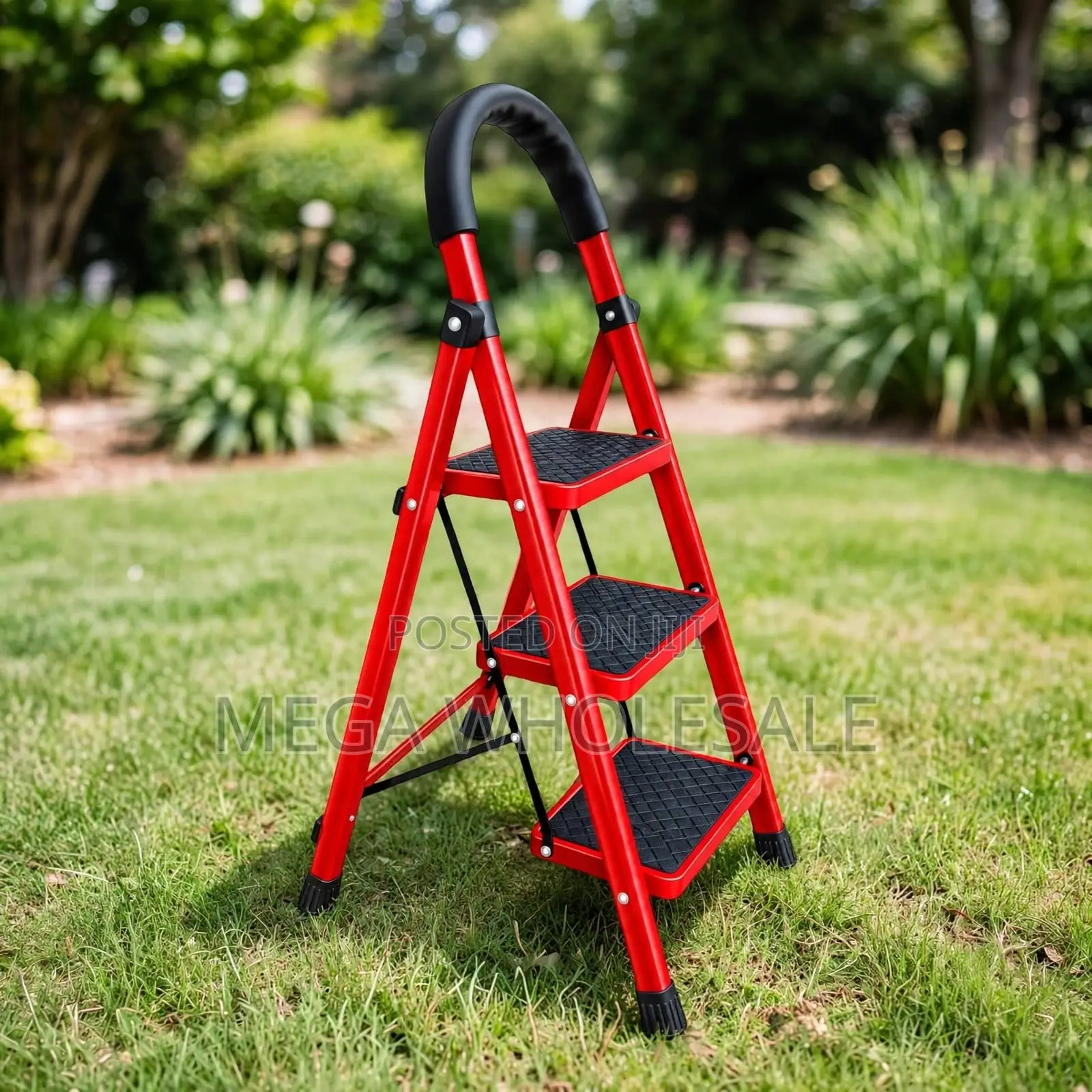 2,3,4 5 Step Folding Ladder Reaching Heights for Everyday Utility