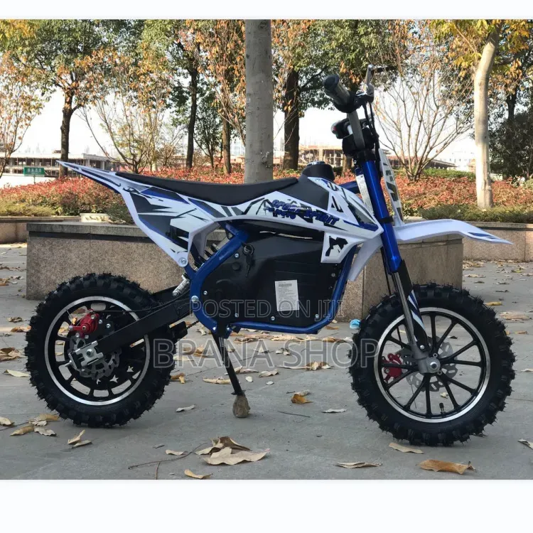 Honda-Licensed CRF 450RX Style Kids' Electric Dirt Bike – Blue 