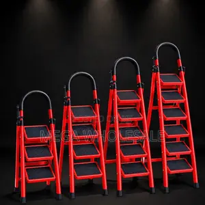 2,3,4 5 Step Folding Multipurpose Ladder for Property Maintenance