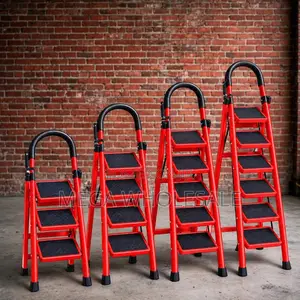 2,3,4 5 Step Folding Ladder Practical Design for Service Applications