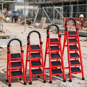 2,3,4 5 Step Folding Ladder Slip Resistant for Kitchen Access