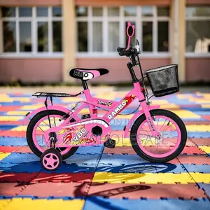 Ergonomic 4–6 Years Size 16 Inch Color Pink Kids Bike Bicycle