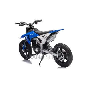 Sporty Blue Kids Electric Dirt Motorcycle – Honda CRF 450RX Style 