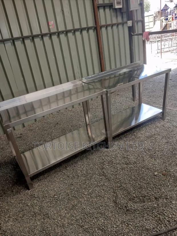 Stainless Steel Work Table Top Size 1200mm by 600mm by 850mm