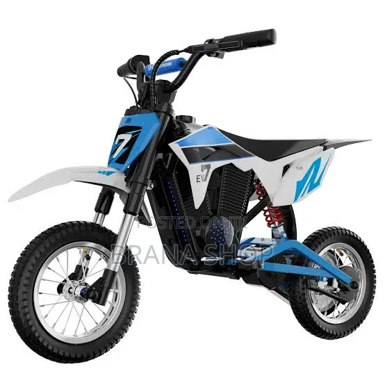 **Kids 36V 500W Electric Dirt Bike – Blue Motorcycle Style **