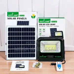 Stable Operation 200W Watts Outdoor Security LED Solar Flood Light