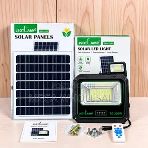 Eco Friendly 200W Watts Outdoor Security LED Solar Flood Light
