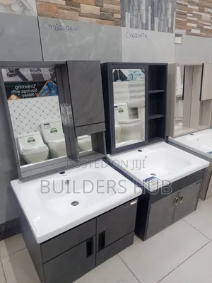 Vanity Cabinet Hand Wash Basin With Mirror
