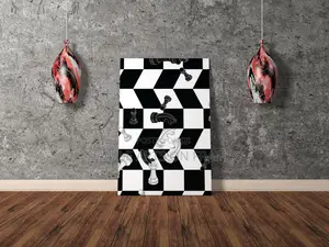 Canvas Arts on Frames_Chess on 3 Dimensions.