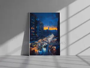 Canvas Arts on Frames_ Nairobi Streets