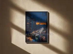 Canvas Arts on Frames_ Nairobi Streets