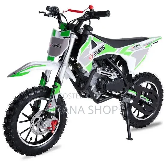**OneMXTM Style 500W Electric Kids Dirt Bike – Green **