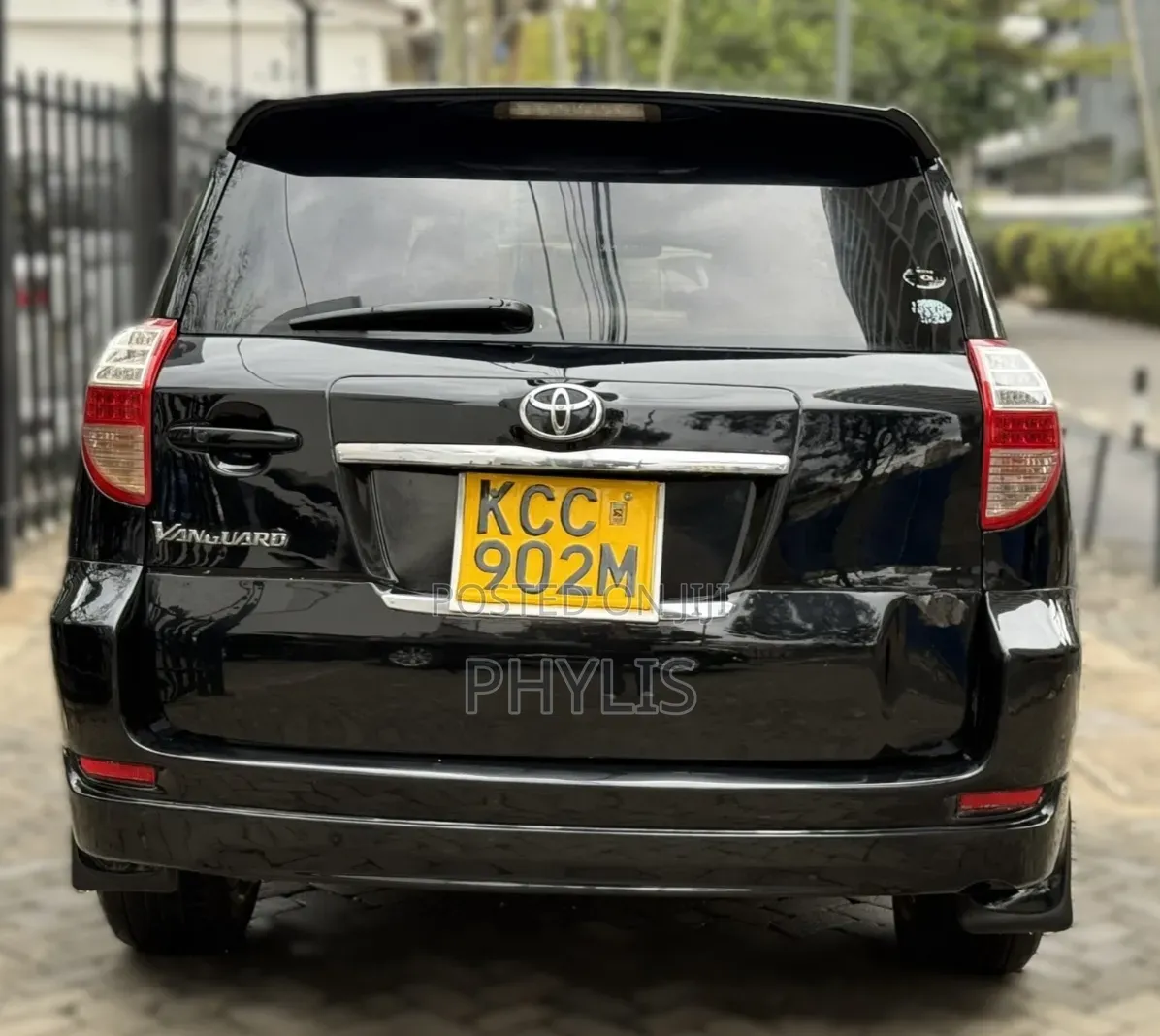 Toyota Vanguard 2008 Black