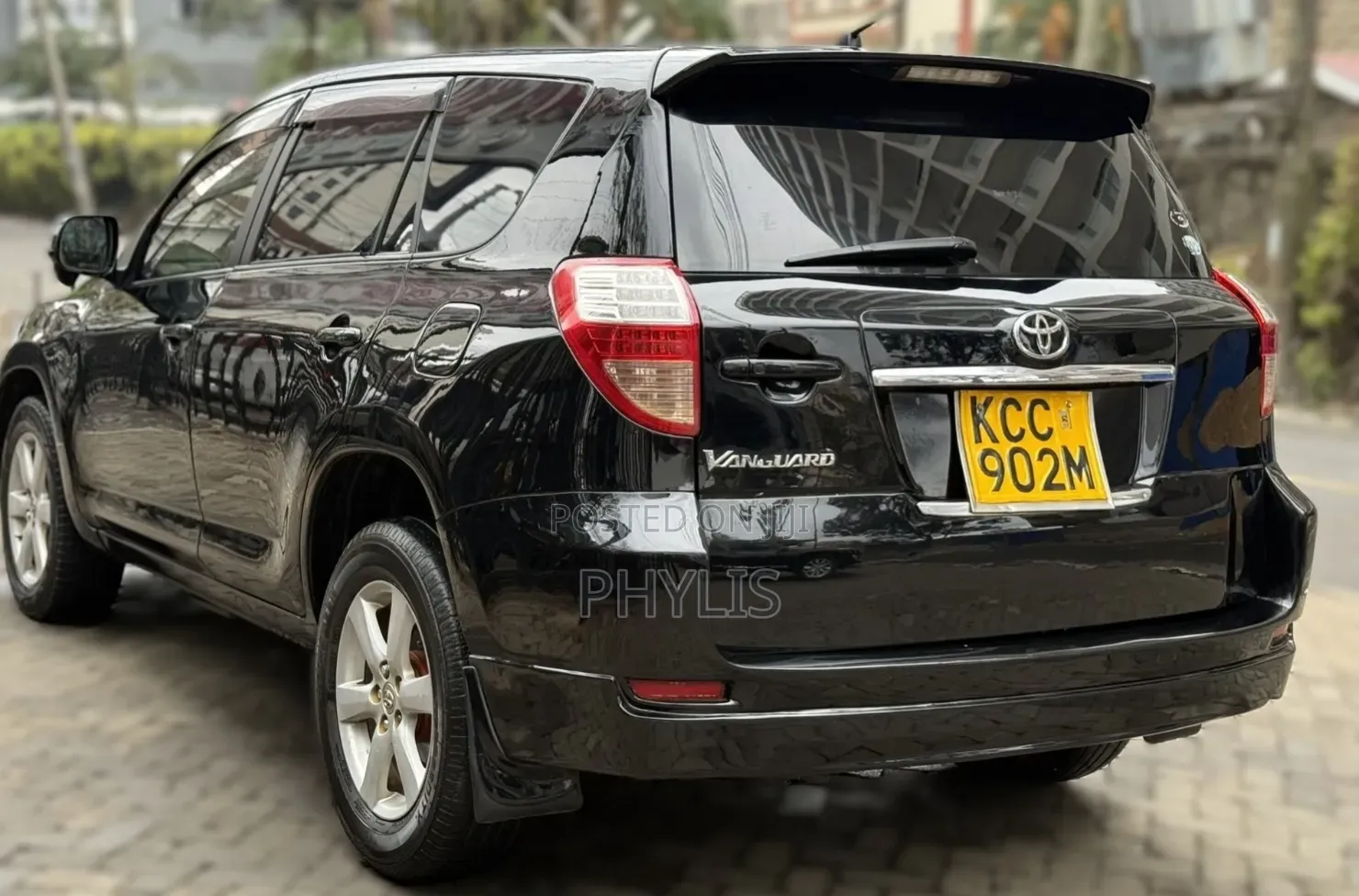 Toyota Vanguard 2008 Black