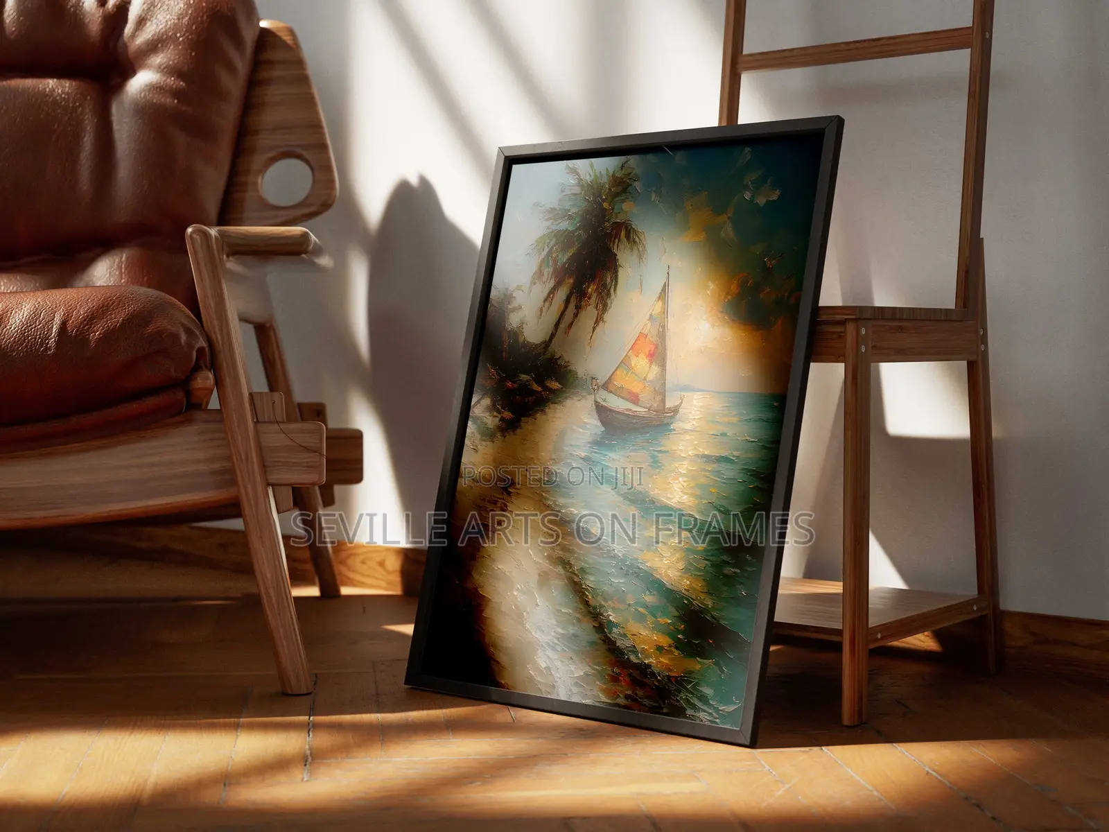 Canvas Arts on Frames_ "Pwani Mombasani"