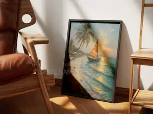 Canvas Arts on Frames_ "Pwani Mombasani"
