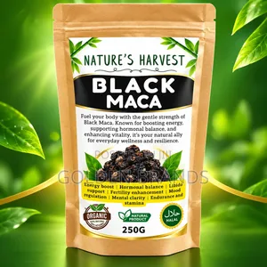 Premium Black Maca Powder 250g--Energy, Vitality Stamina Support