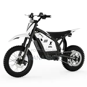 **Black White 36V Lithium Kids Dirt Bike – 500W Electric Motorcycle