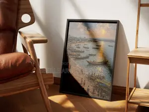 Canvas Arts on Frames_"Kisumu Lakeside"