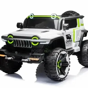 **Heavy-Duty Kids Electric SUV Jeep WN-502 / WN-1166 – White **